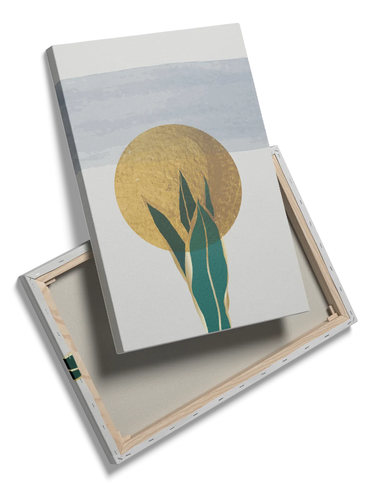 Golden Sunleaf Harmony Plakat