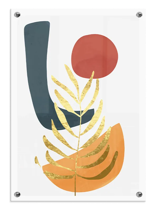 Golden Fern Harmony Plakat