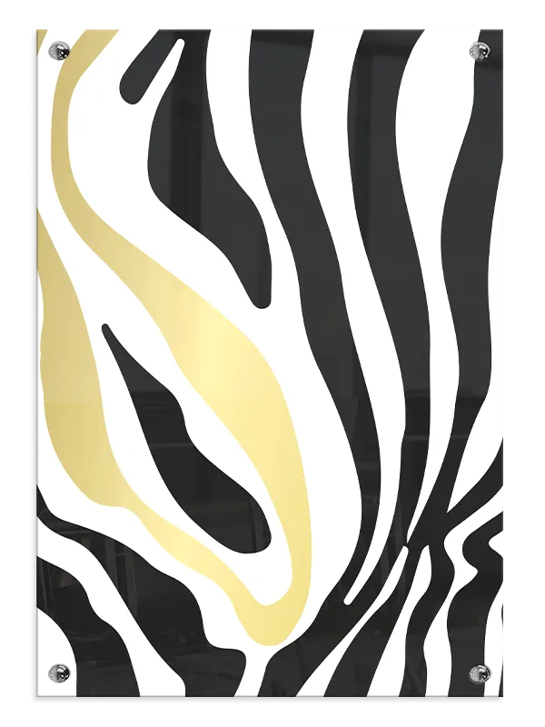 Golden Vein Contour Plakat