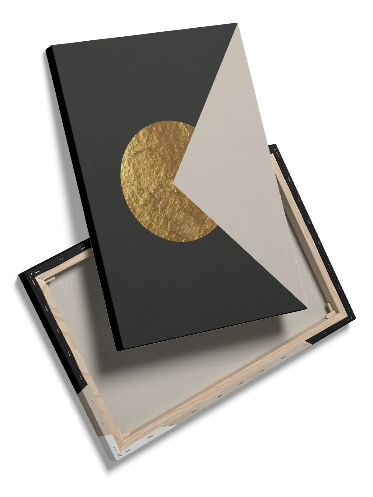 Golden Orbit Contrast Plakat