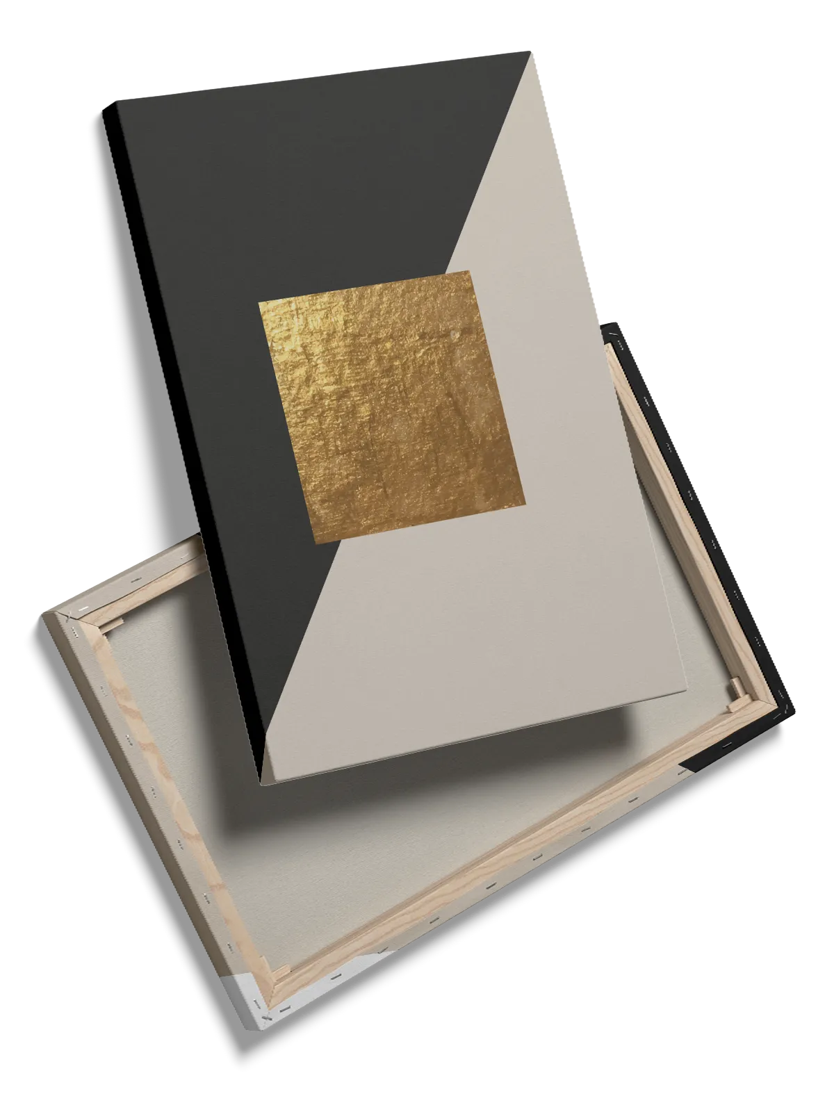 Golden Texture Layers Plakat