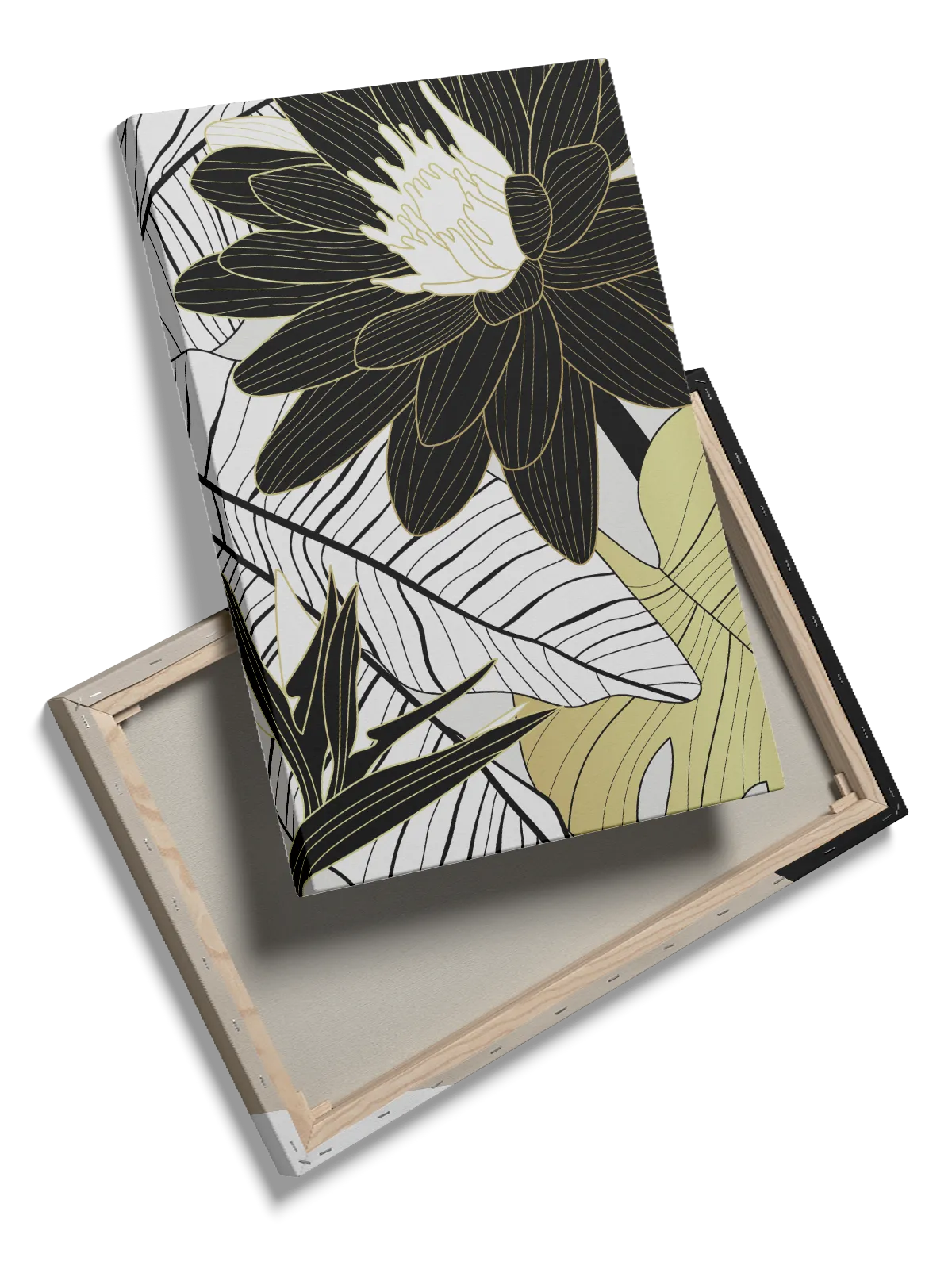 Noir Tropical Bloom Plakat