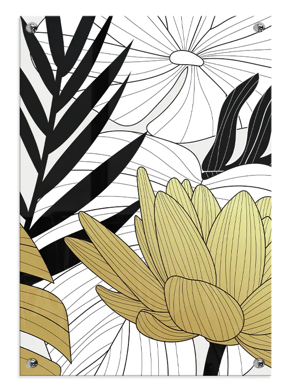 Layered Lotus Bloom Plakat