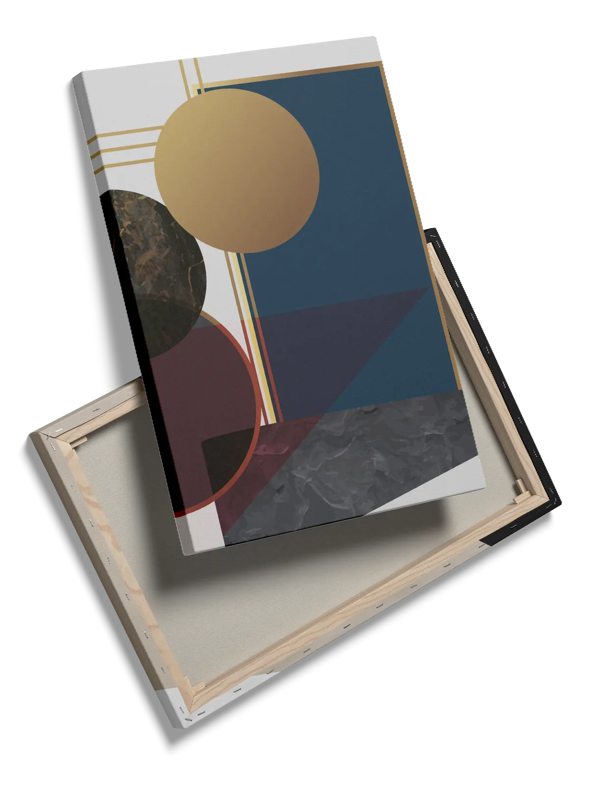 Modern Geometric Balance Plakat