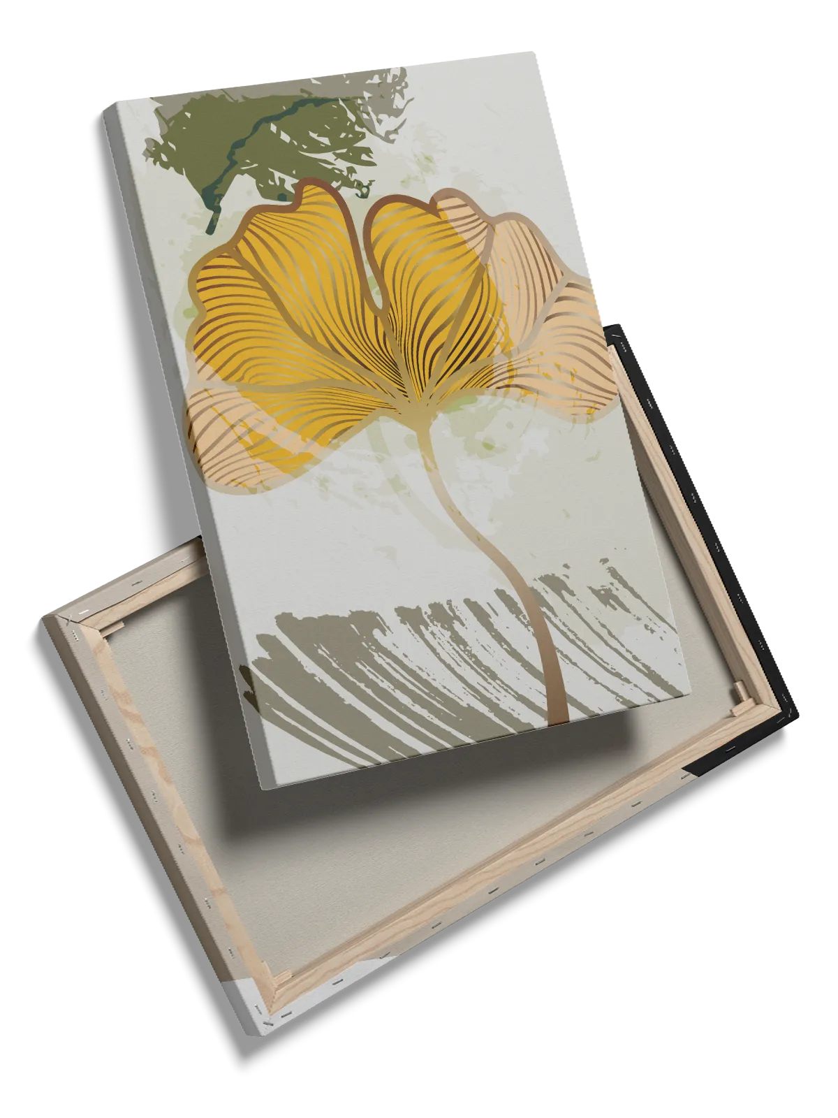 Golden Vein Leaf Plakat