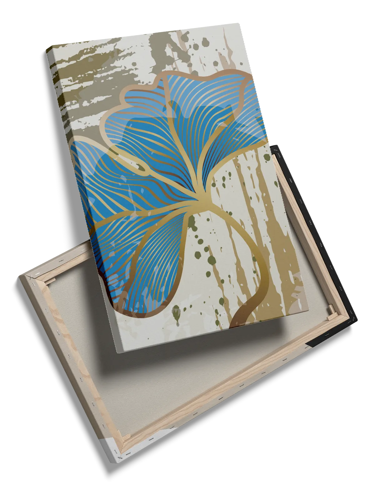 Blue Veined Leaf Plakat