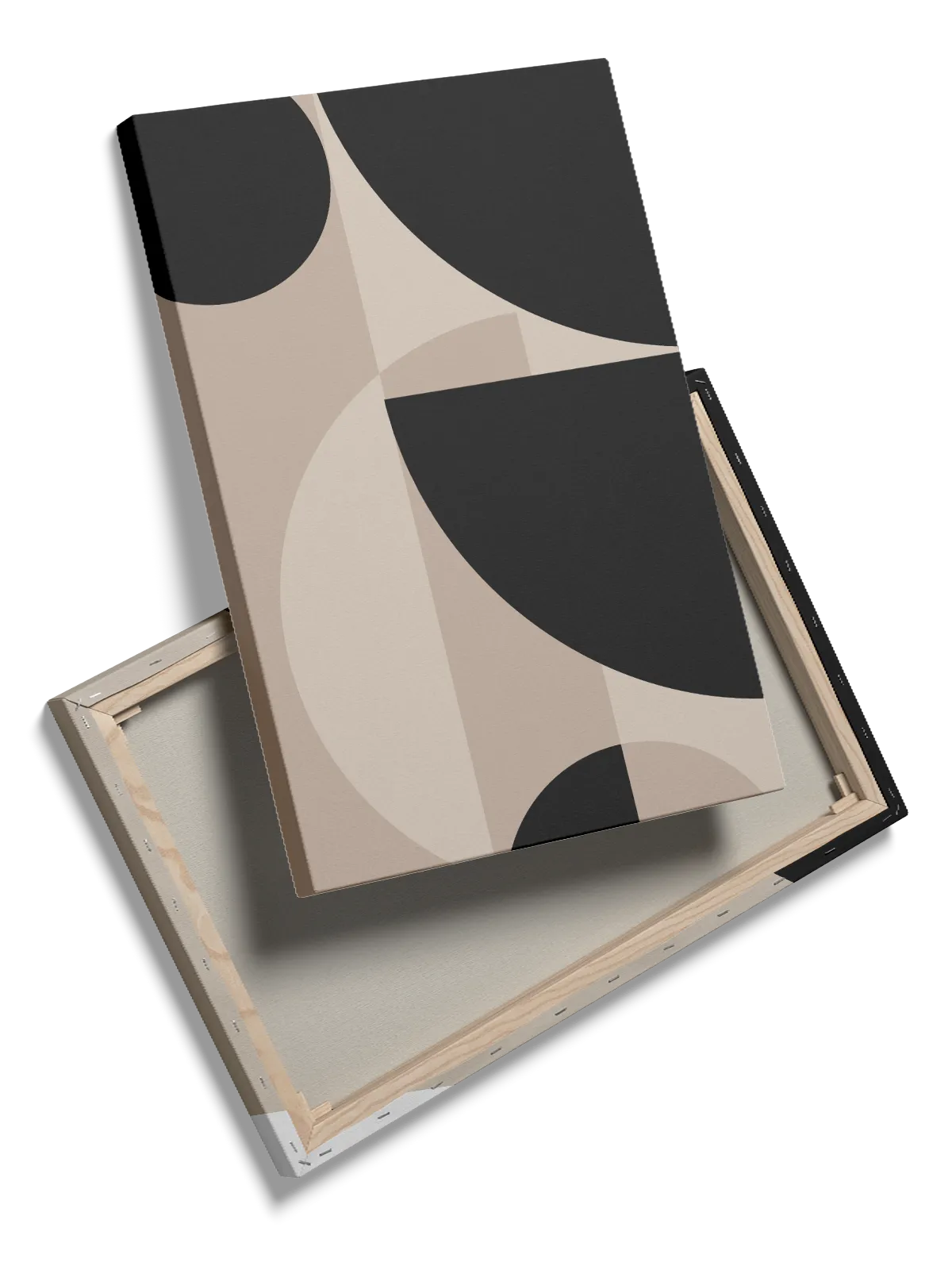 Monochrome Shape Harmony Plakat