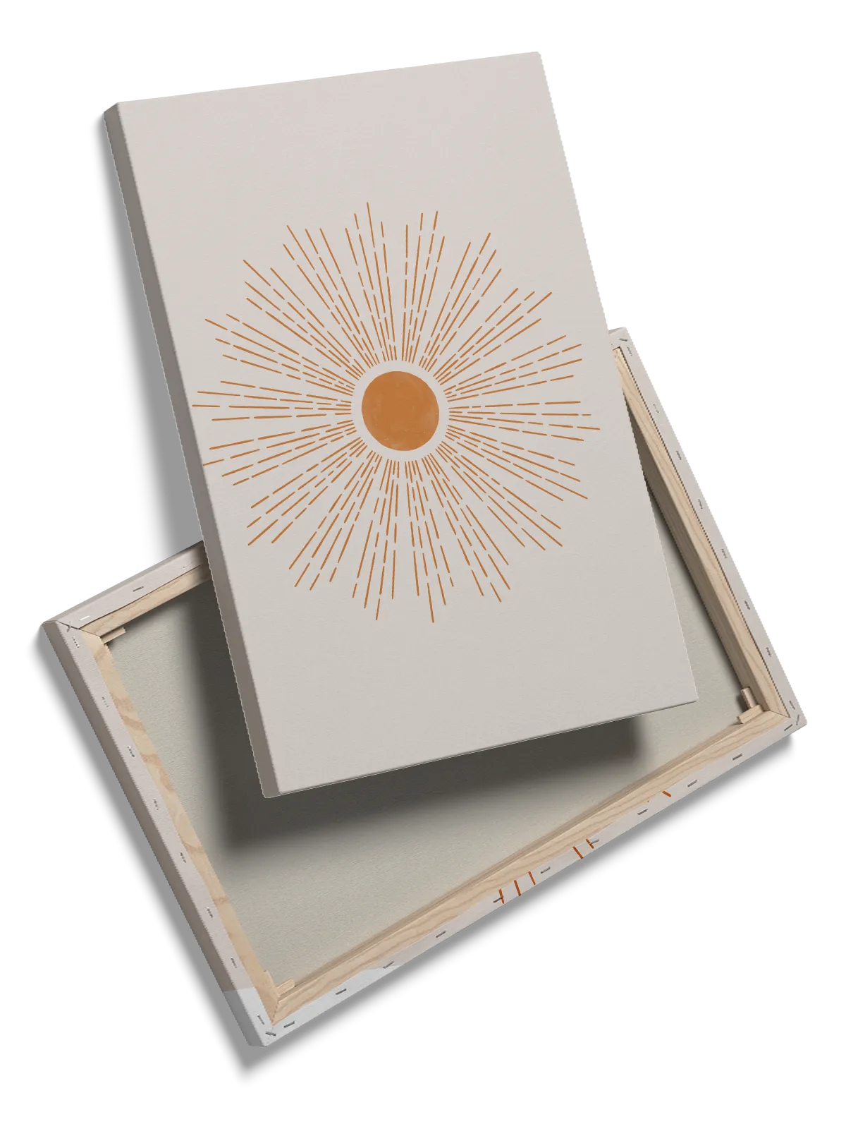 Radiant Sunburst Lines II Plakat