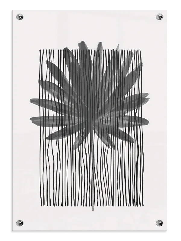 Veiled Palm Silhouette Plakat