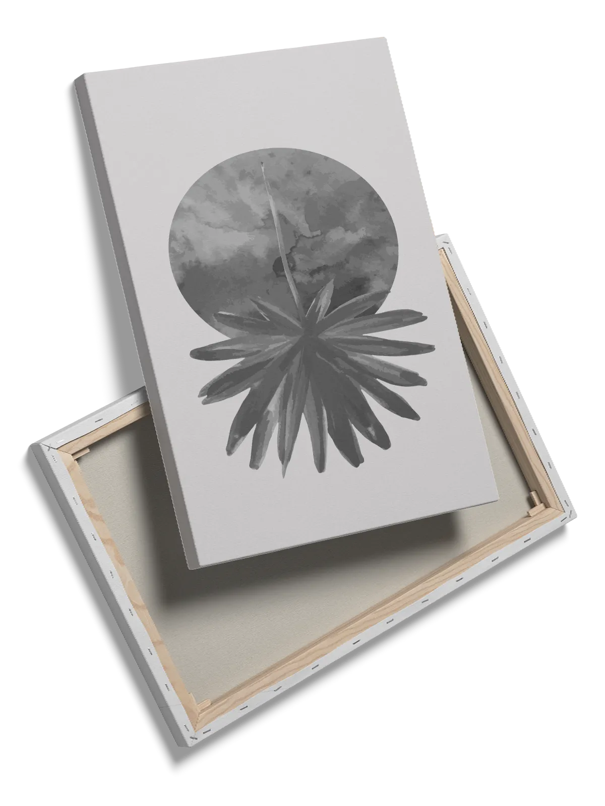 Moonlit Agave Silhouette Plakat