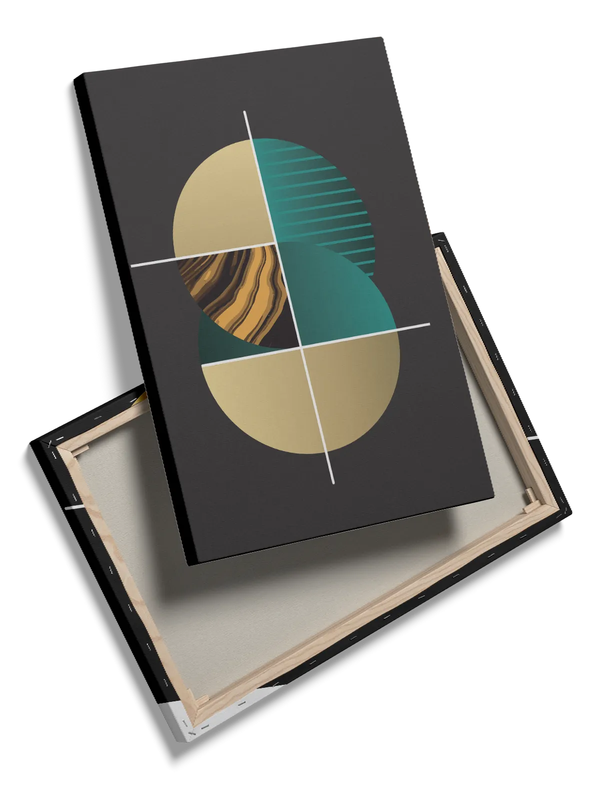 Segmented Orb Composition Plakat