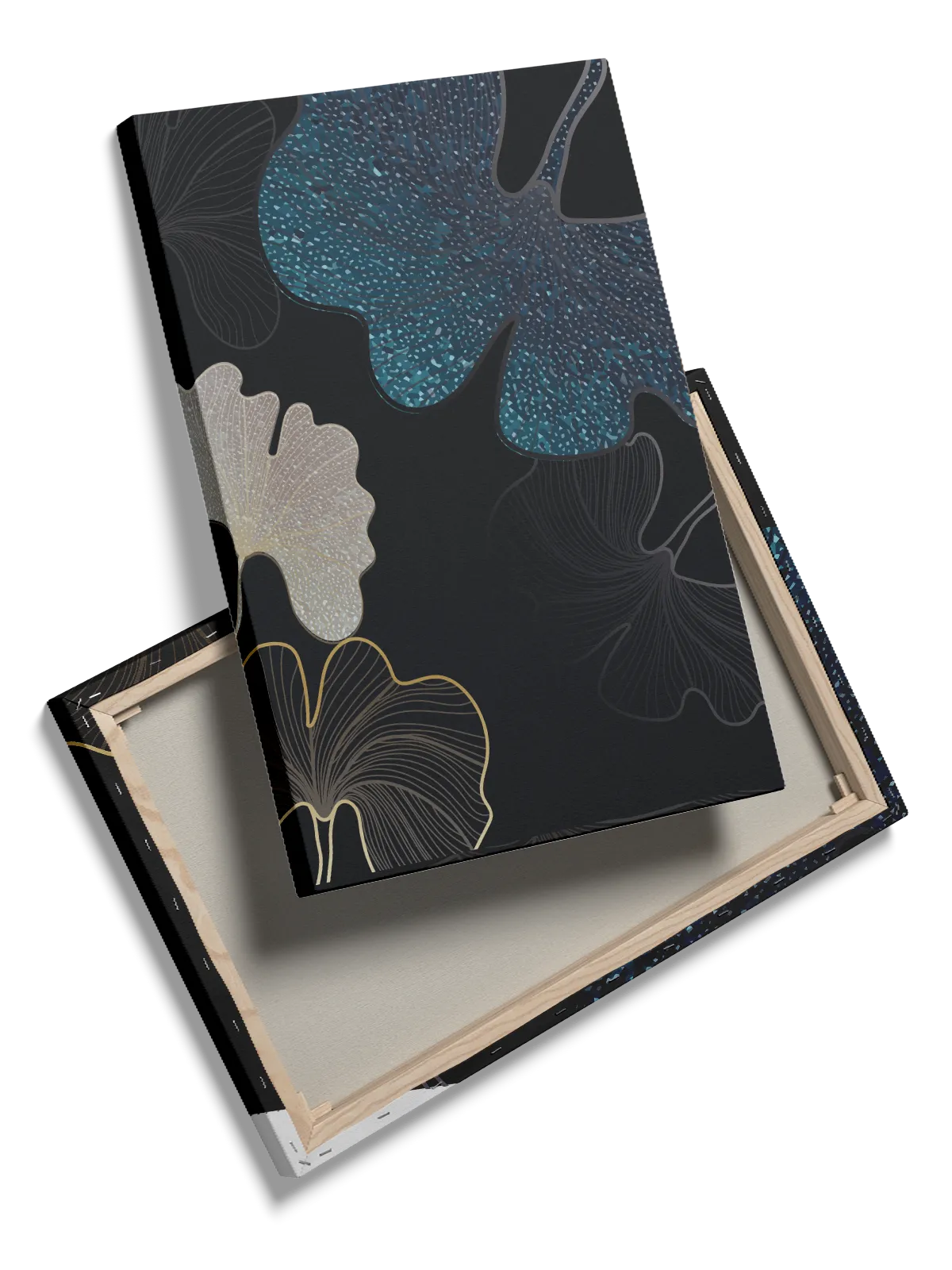 Luminous Ginkgo Leaves Plakat