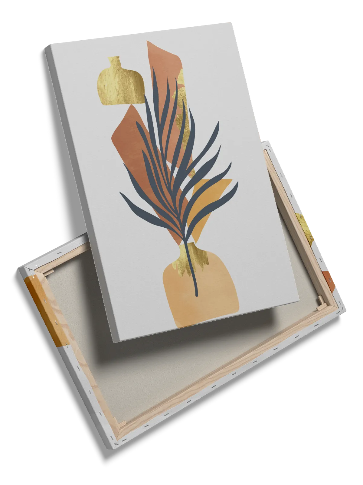 Golden Palm Composition Plakat