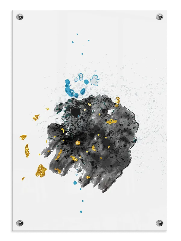 Nebula Ink Bloom Plakat