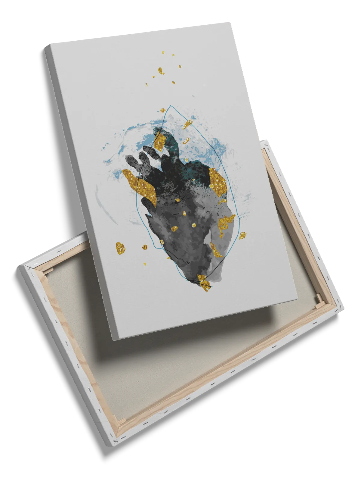 Golden Veins Eclipse Plakat