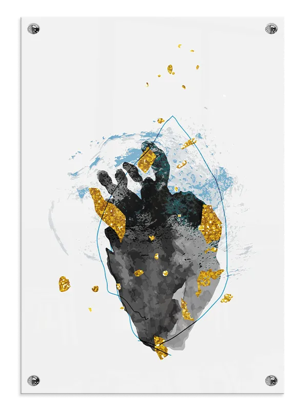 Golden Veins Eclipse Plakat