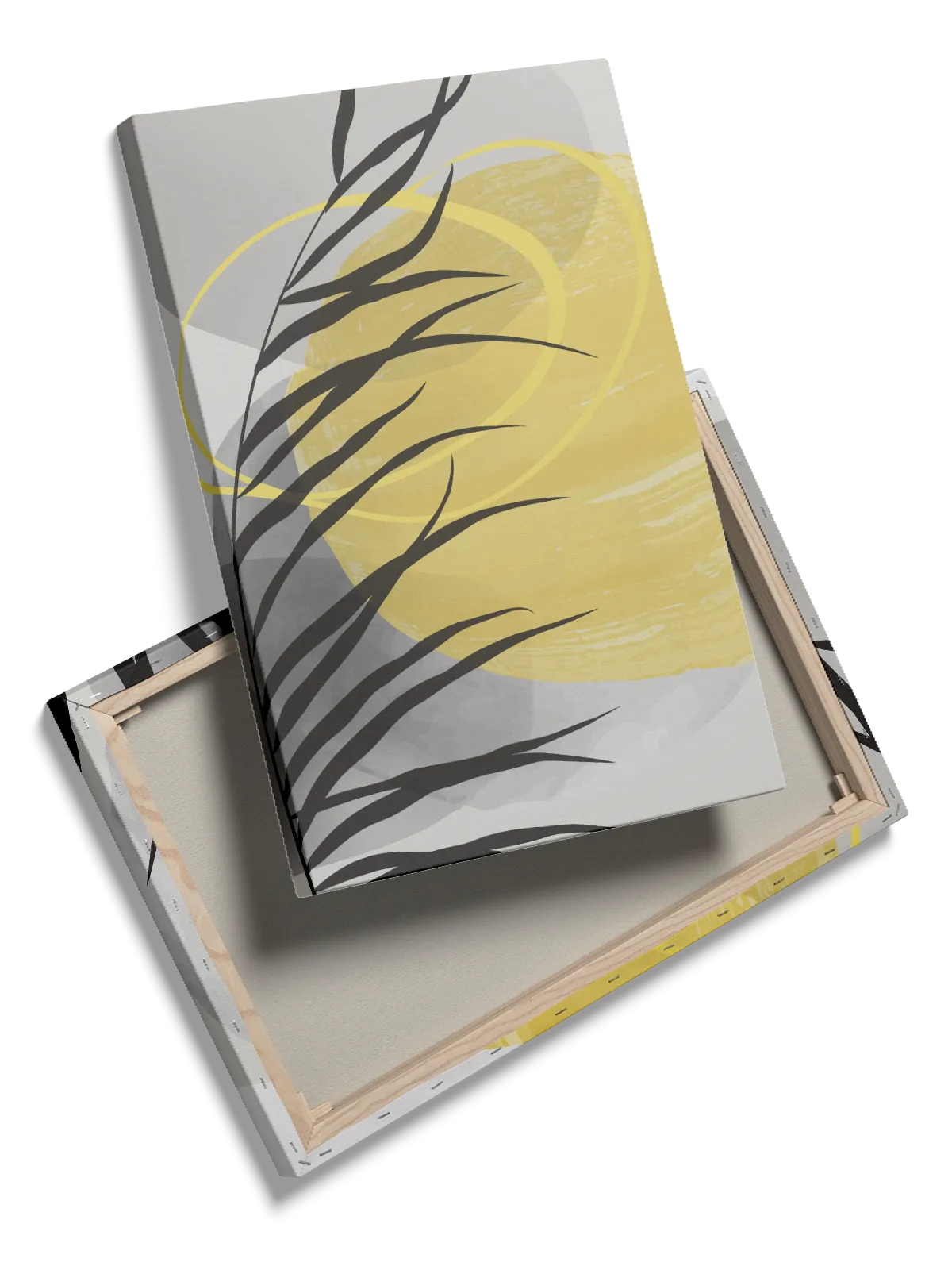 Sunlit Palm Silhouette Plakat