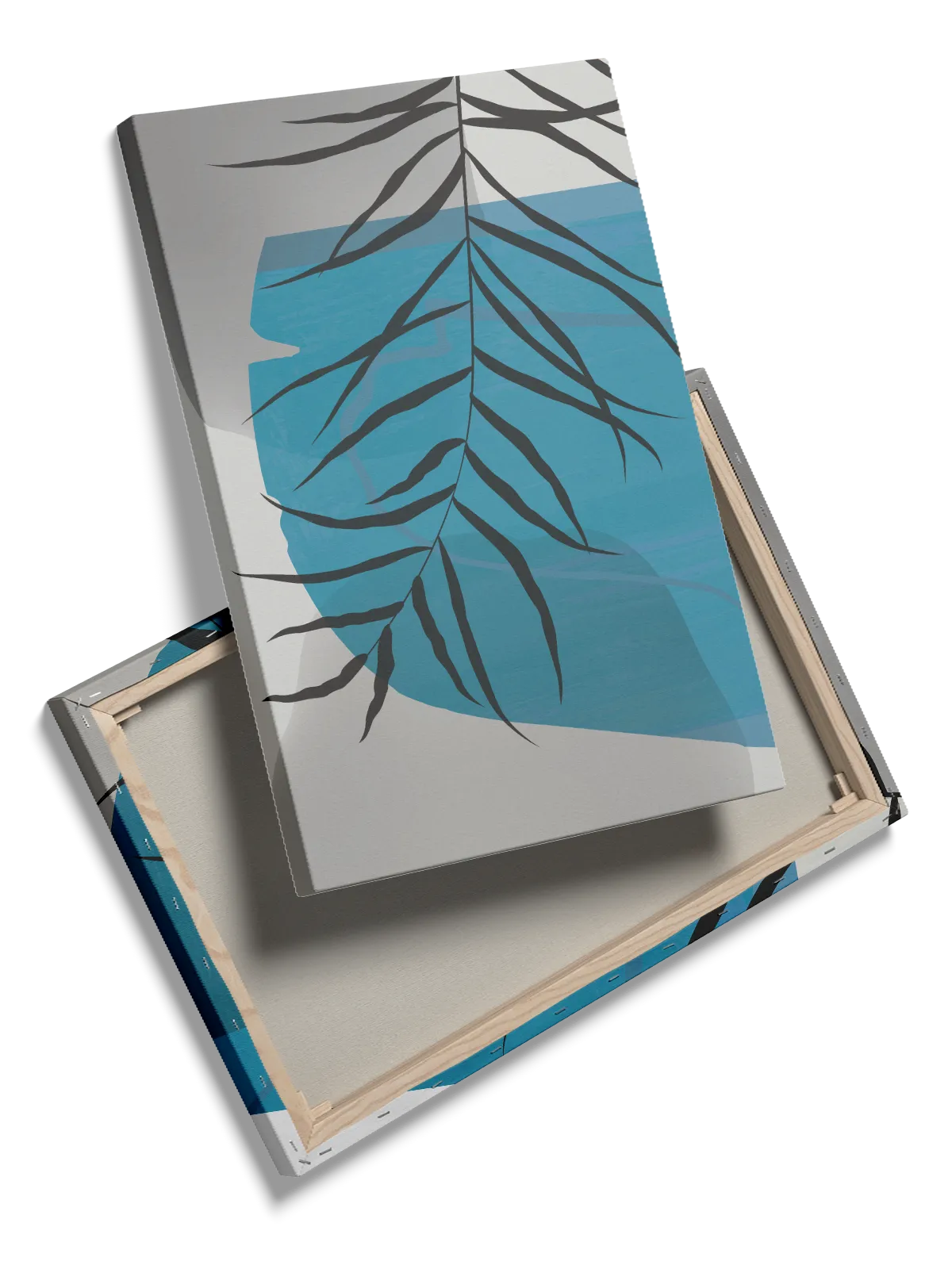 Shadow Fern Silhouette Plakat