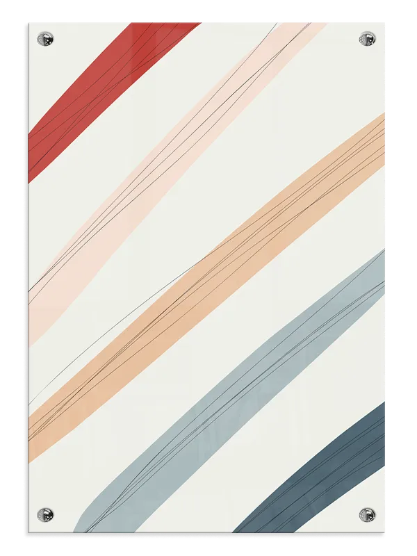 Overlapping Circle Harmony Plakat