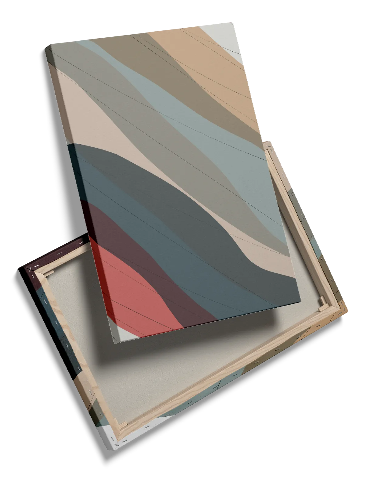 Flowing Color Veins Plakat