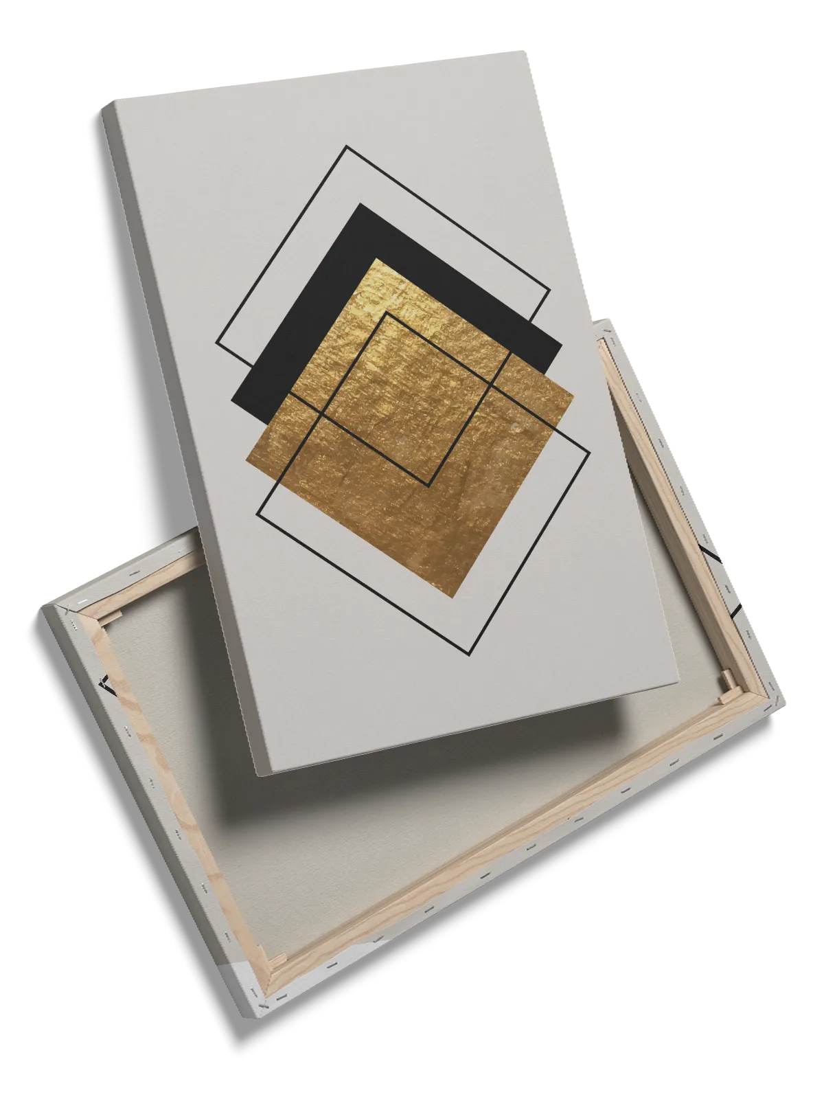 Golden Diamond Layers Plakat
