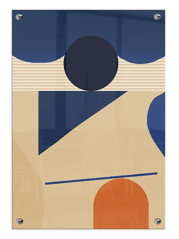 Orbit Layers Composition Plakat