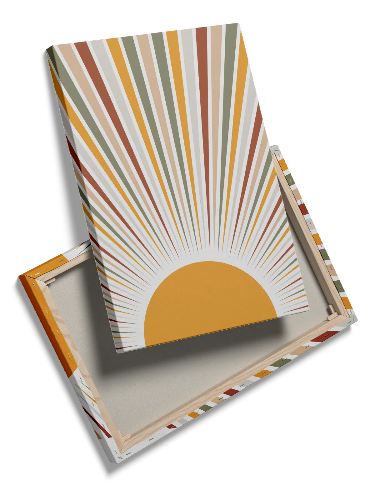 Radiant Sunburst Rays Plakat
