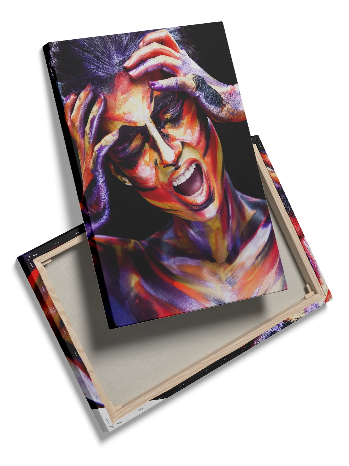 Vivid Emotion Face Plakat
