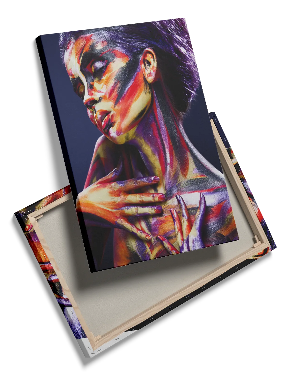 Vivid Color Veins Plakat