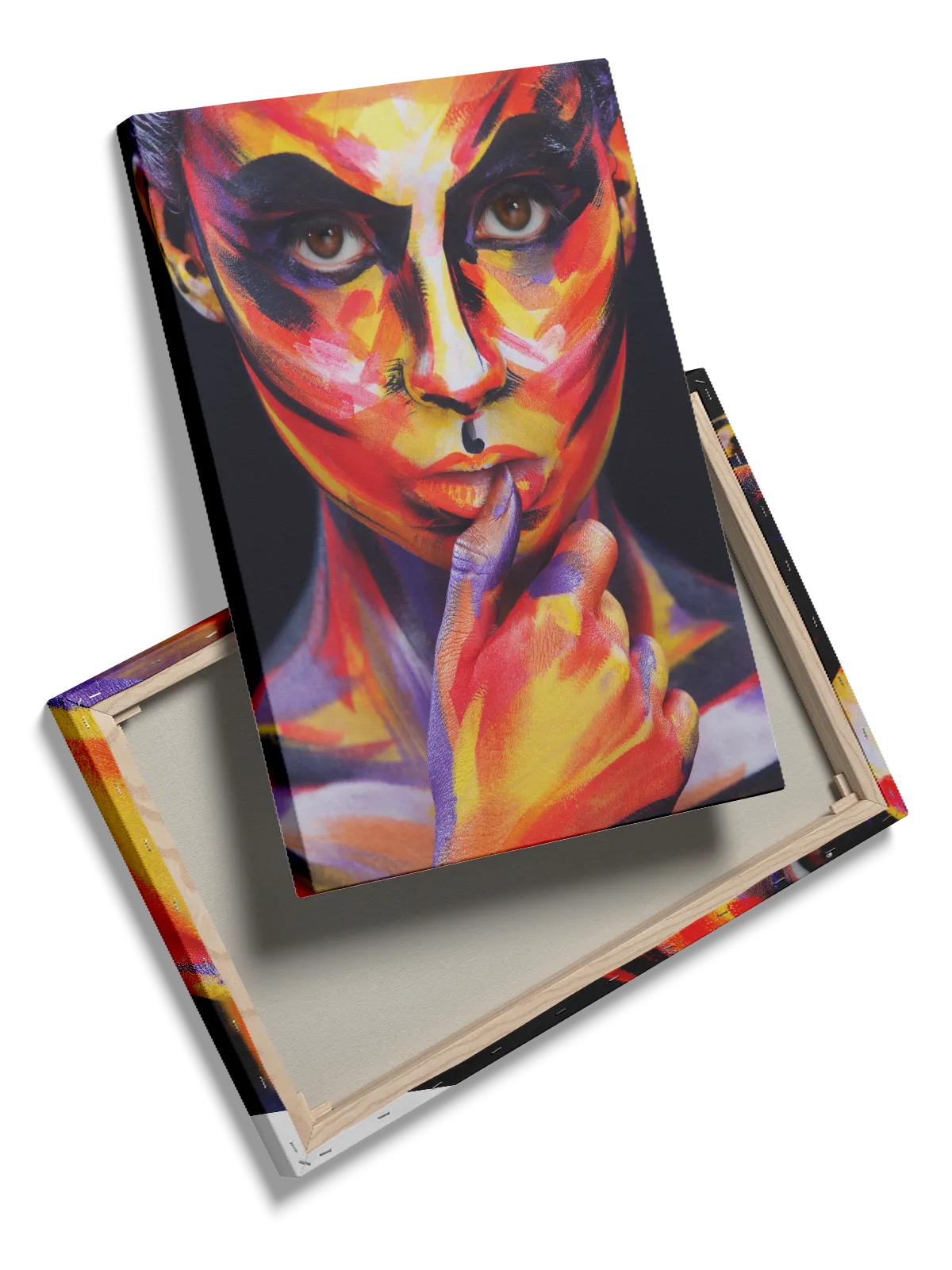 Chromatic Face Veins Plakat