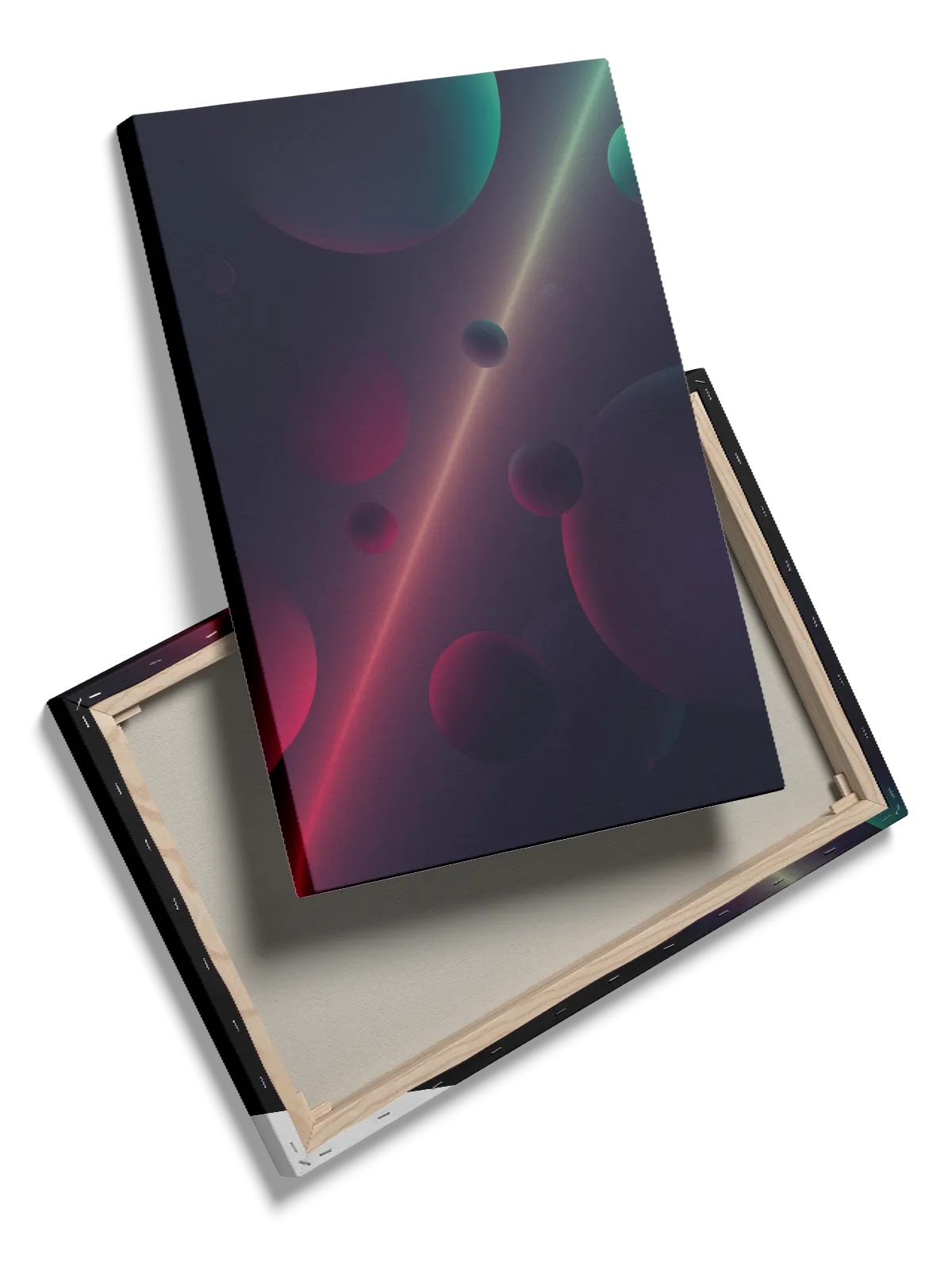 Neon Orbit Glow Plakat