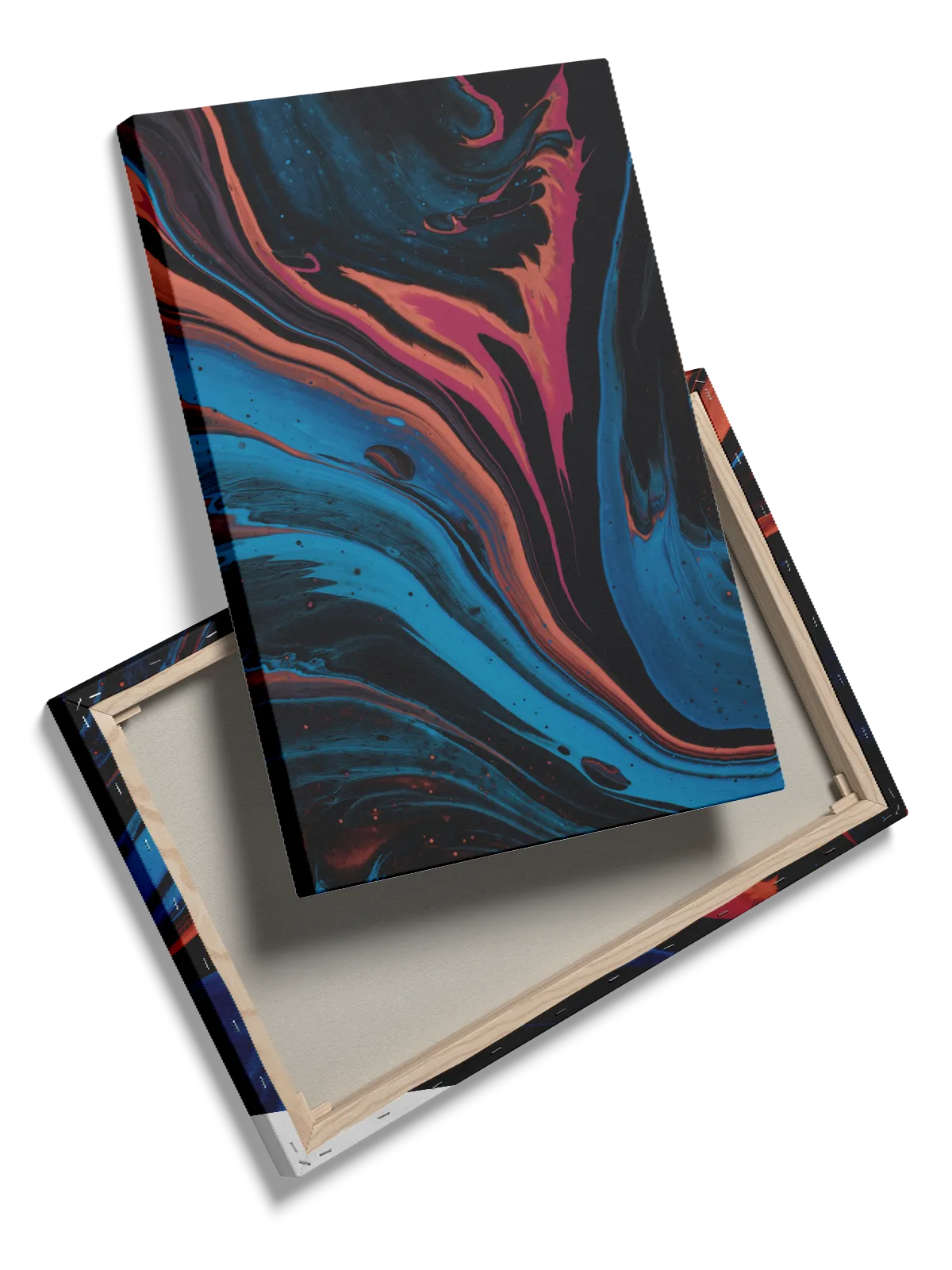 Neon Flow Veins Plakat