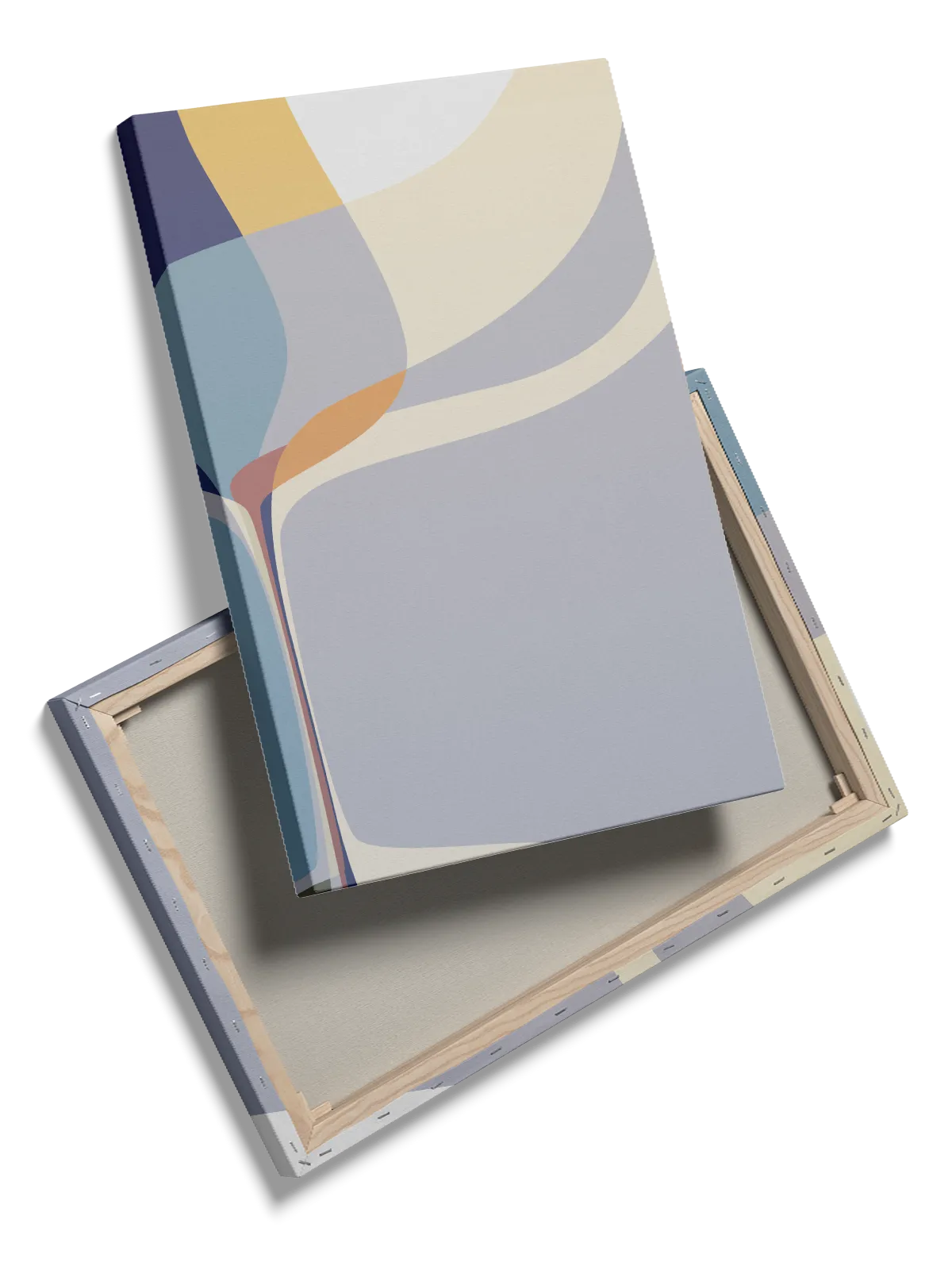 Curved Flow Layers Plakat