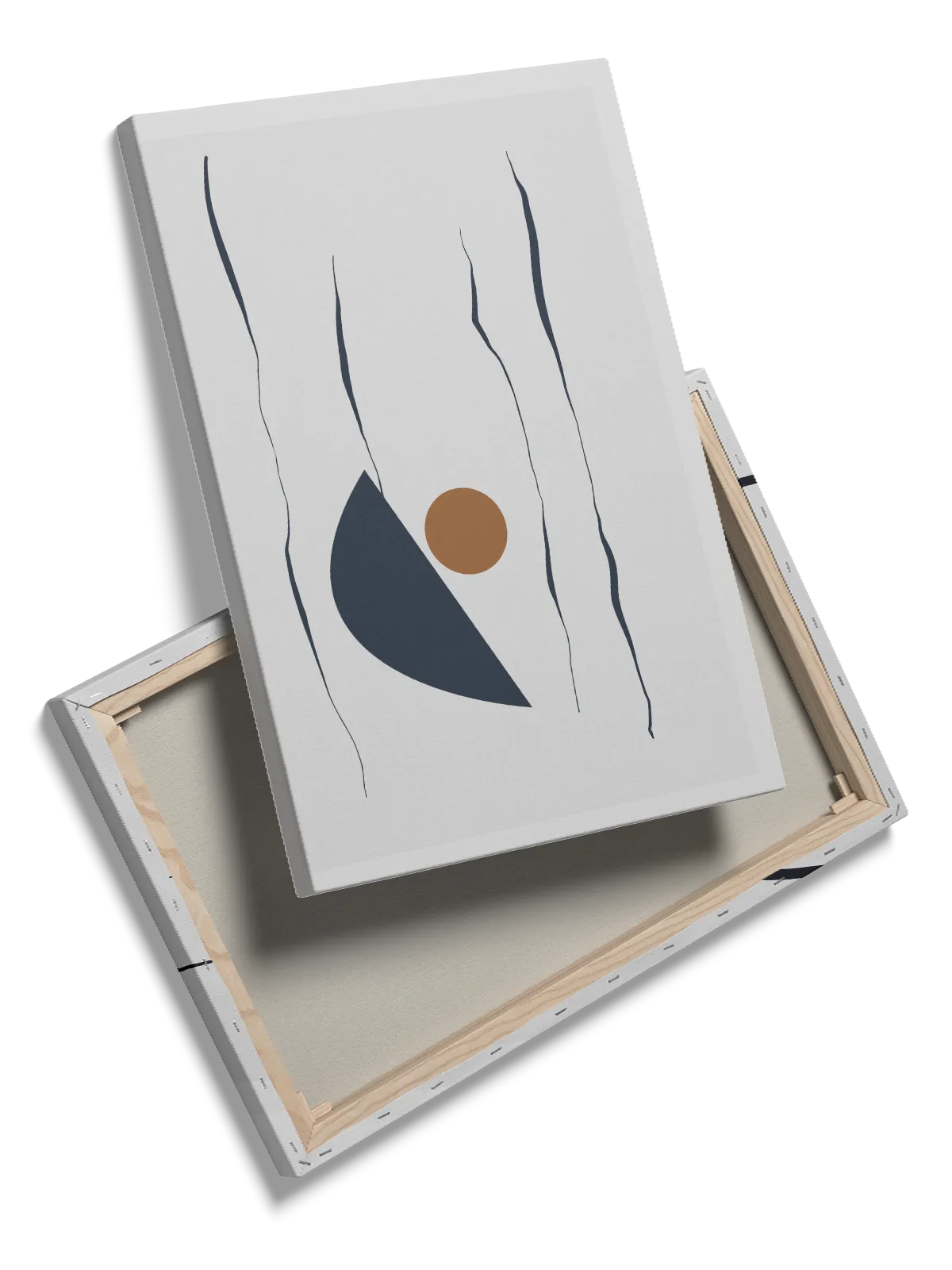 Curved Contours Plakat