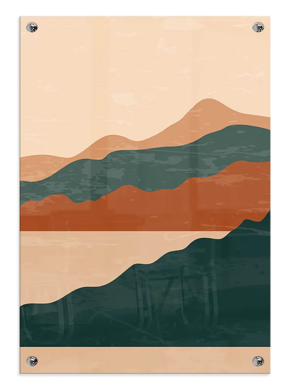 Earthly Horizon Layers Plakat
