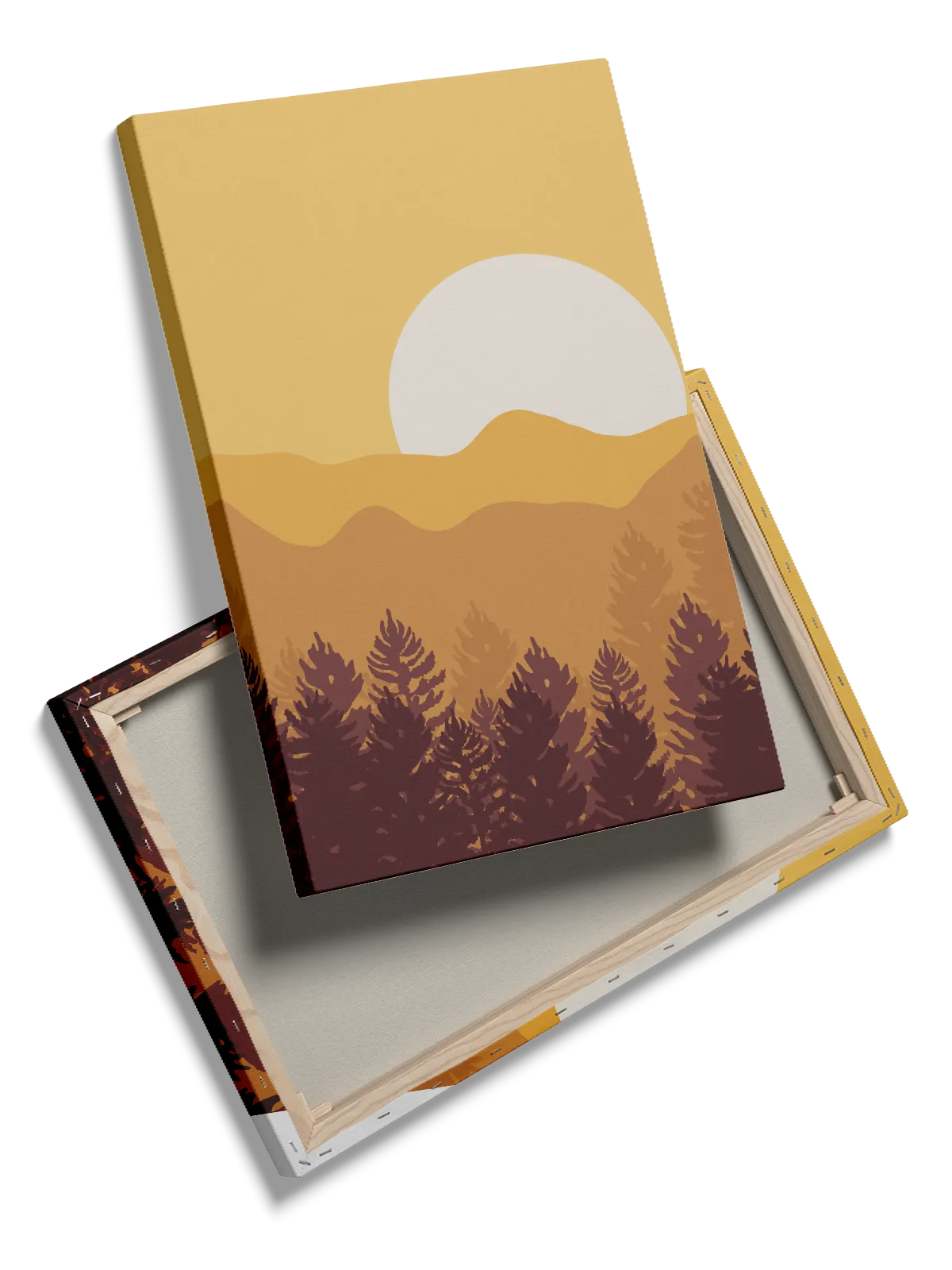 Golden Mountain Horizon Plakat