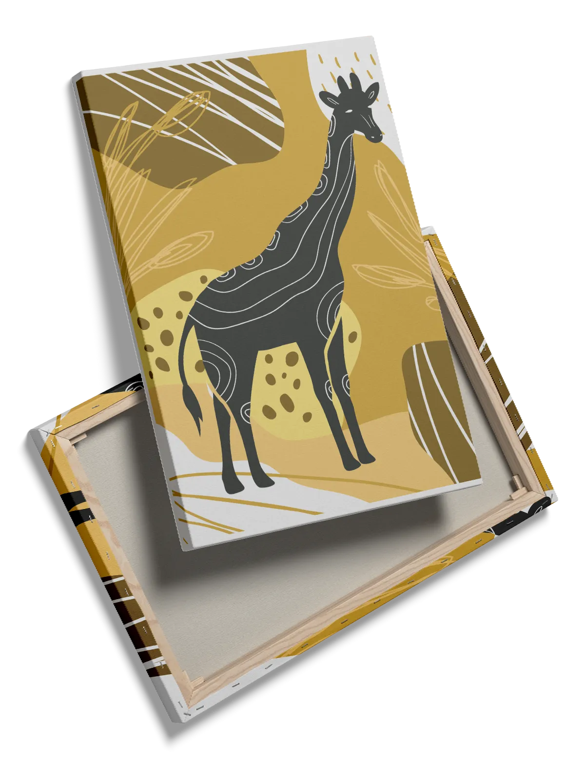 Contours Of A Giraffe Plakat