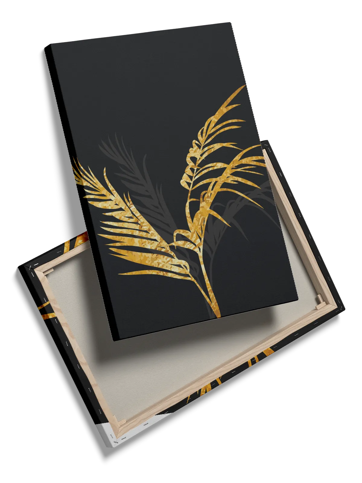 Golden Palm Leaves Plakat