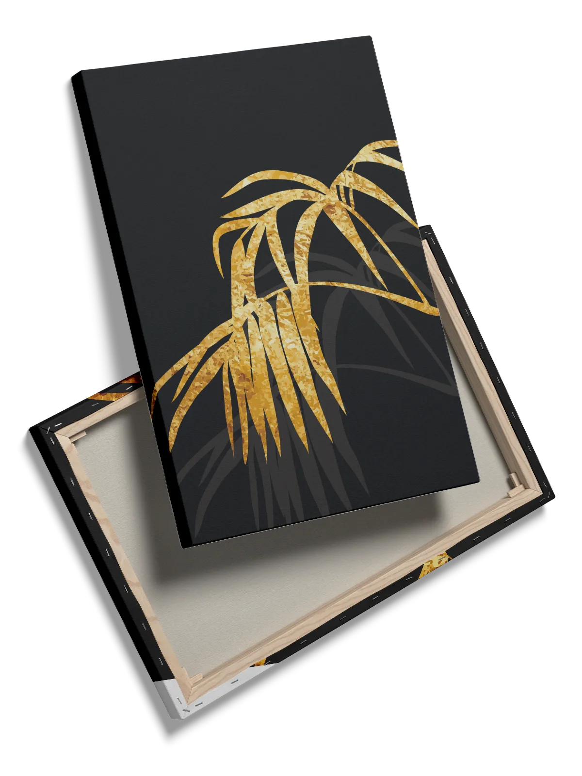 Golden Palm Leaves II Plakat
