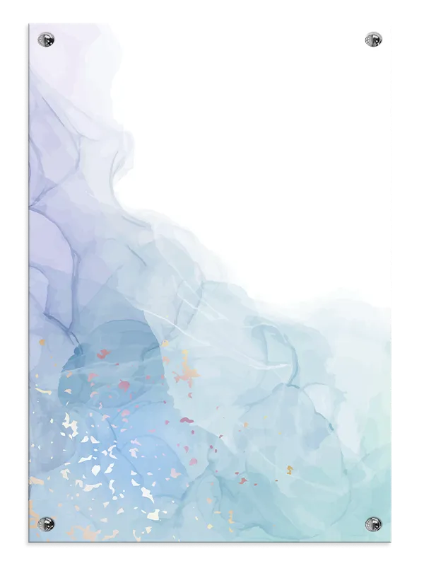 Aqua Veil Layers Plakat