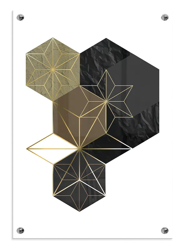 Hexa Prism Harmony Plakat