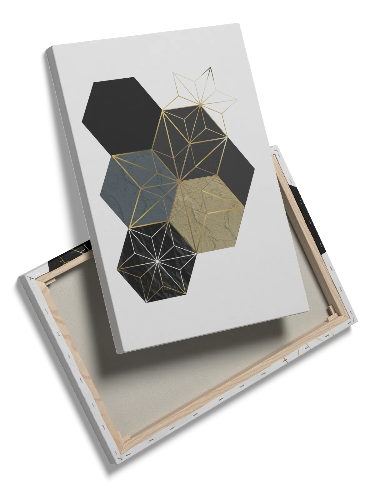 Hexagonal Prism Layers Plakat