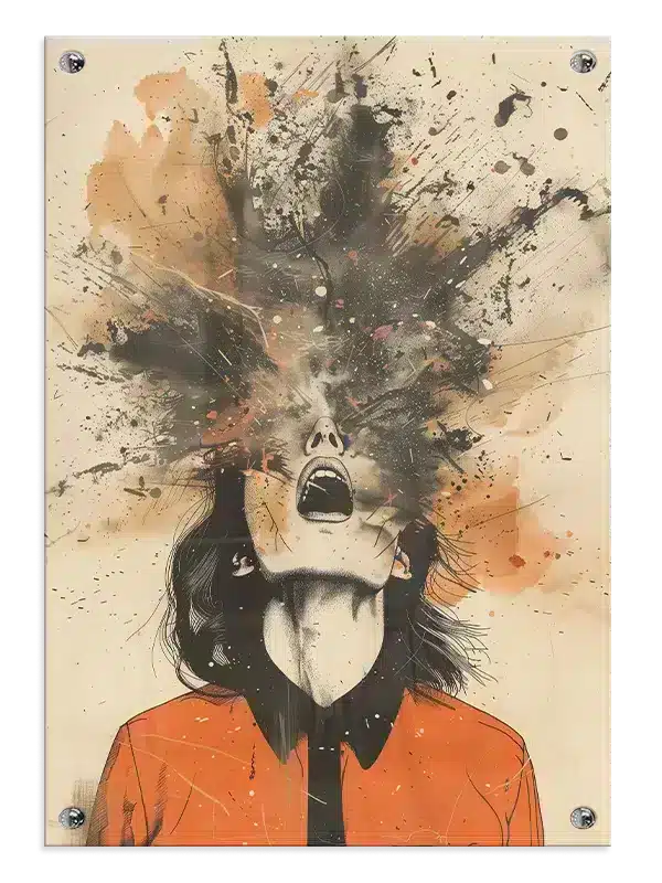 Fractured Mind Eruption Plakat