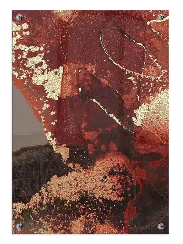 Crimson Vein Layers Plakat