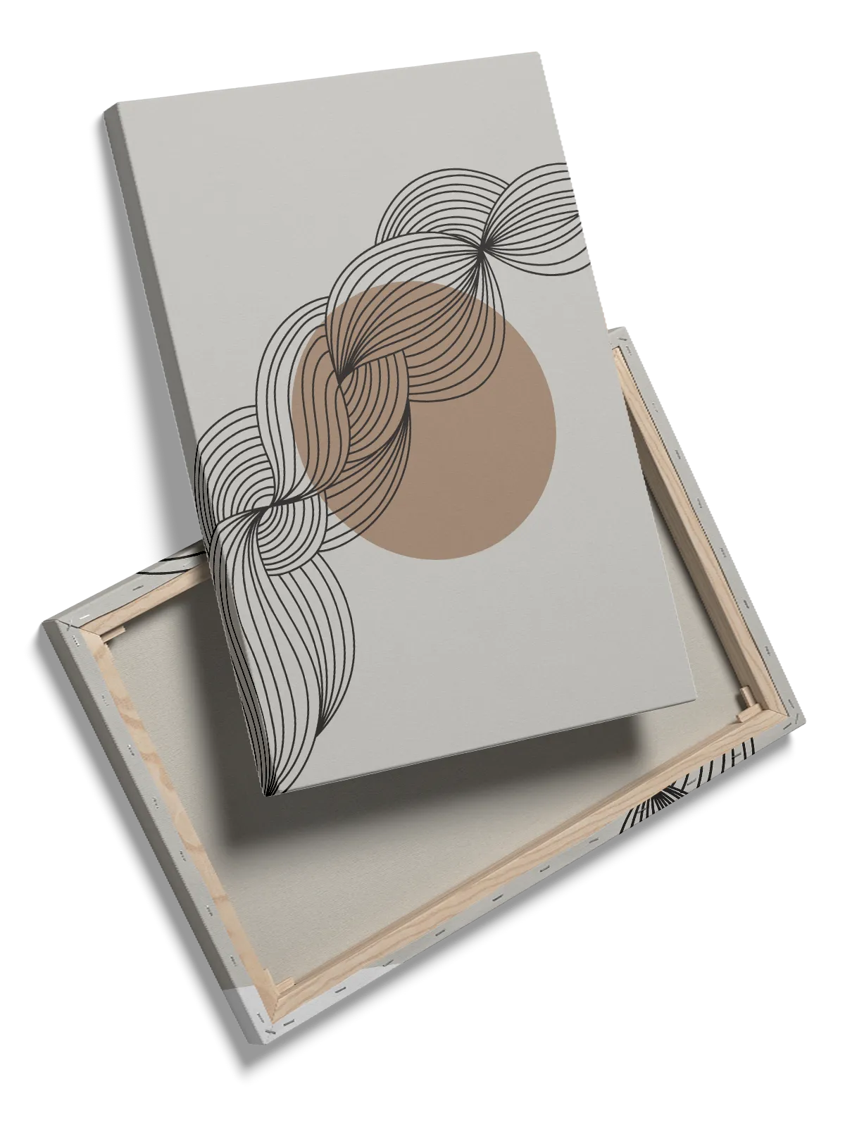 Contour Flow Orbit Plakat