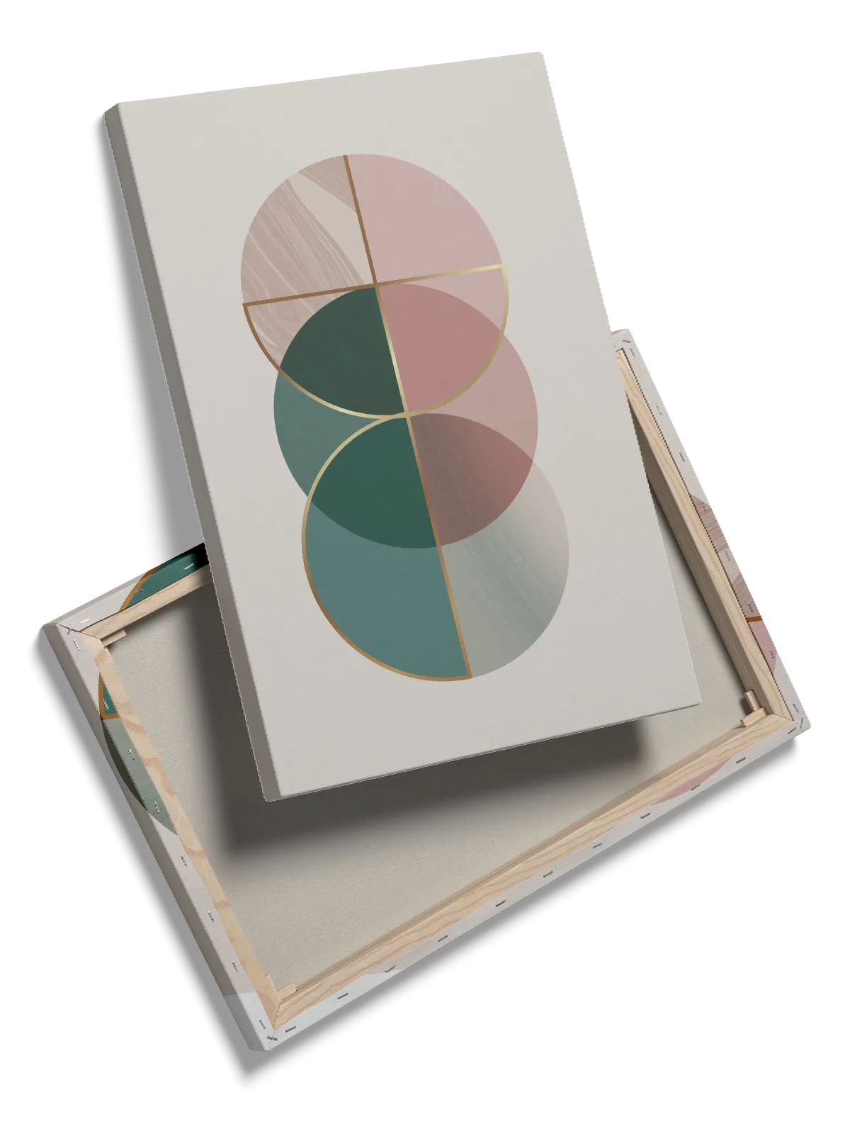 Marbled Circle Harmony Plakat