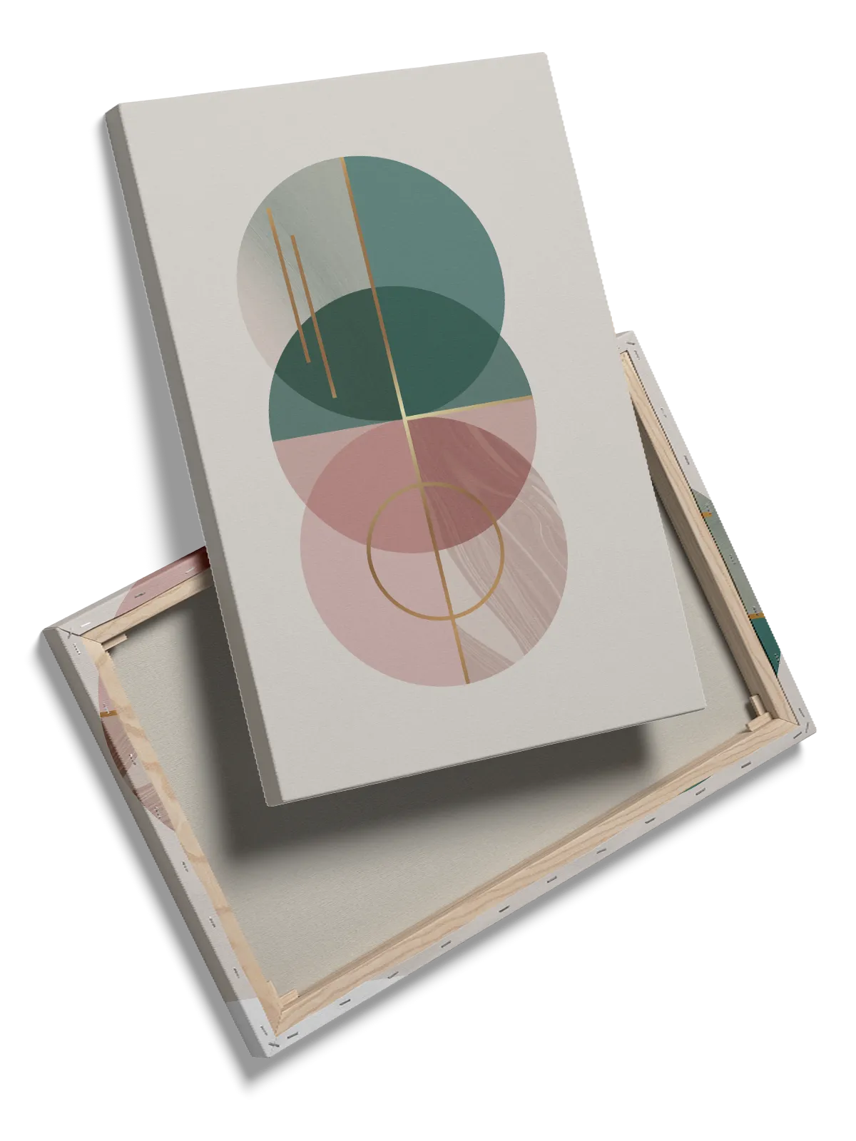 Overlapping Circles Harmony Plakat