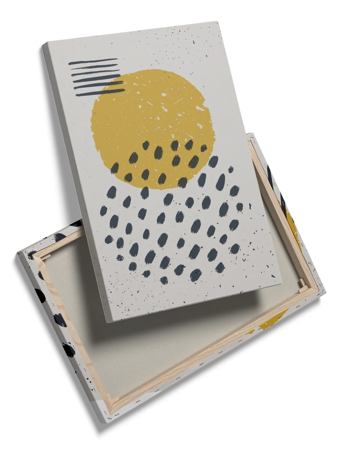 Golden Orb Dots Plakat