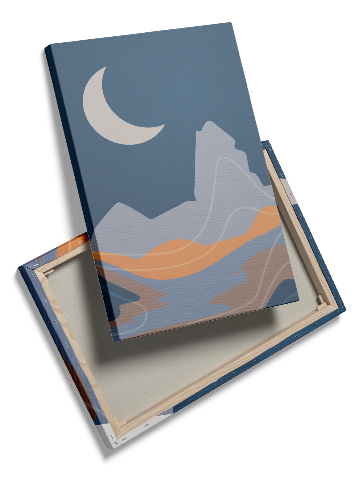 Crescent Moon Horizon Plakat