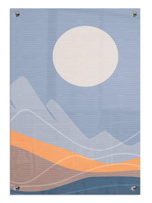 Silent Moon Horizon Plakat